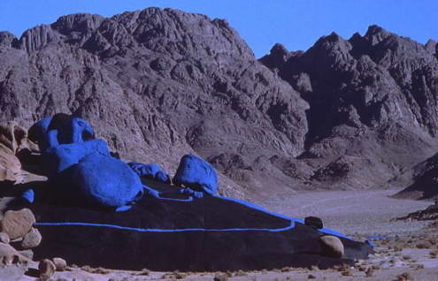 blue desert