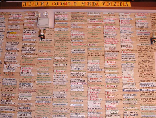 coromoto menu